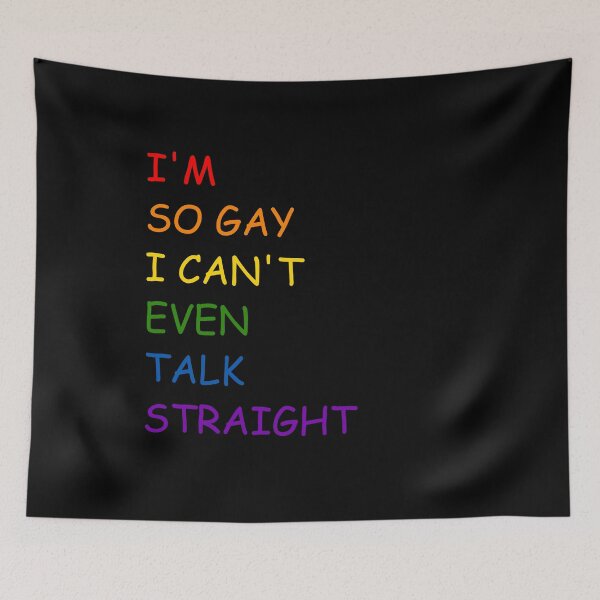 Item preview, I'm so gay designed and sold by kailukask.