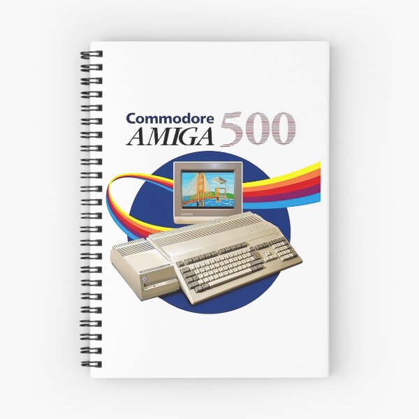 Item preview, Amiga 500 Retro Computer Vintage Poster designed and sold by Retr0Tshirts.