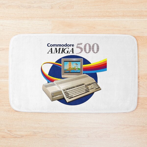 Item preview, Amiga 500 Retro Computer Vintage Poster designed and sold by Retr0Tshirts.