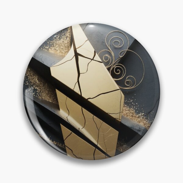 Item preview, Golden Rift Abstract designed and sold by ShadowAndSlate.