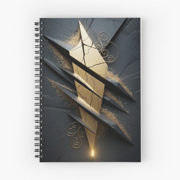 Item preview, Golden Rift Abstract designed and sold by ShadowAndSlate.