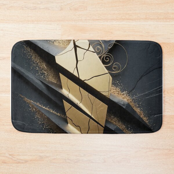 Item preview, Golden Rift Abstract designed and sold by ShadowAndSlate.