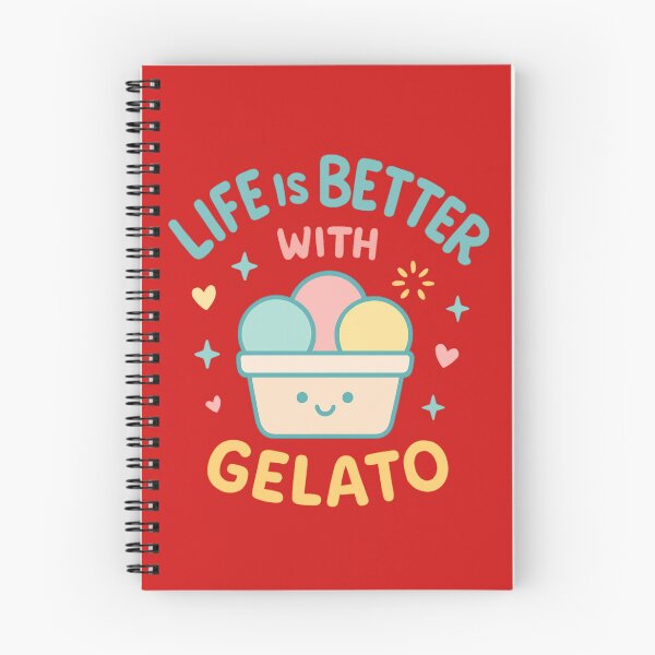 Item preview, Life Is Better With Gelato – Cute Summer Italian Art designed and sold by Timeless Design.