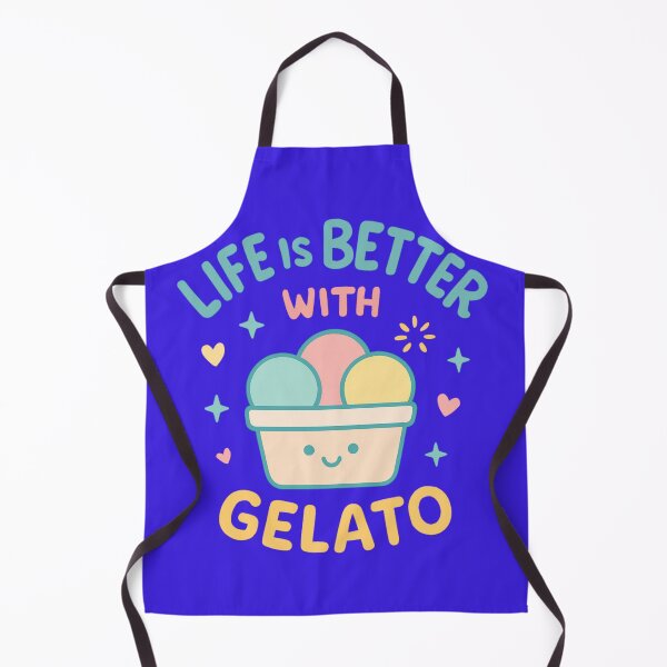 Item preview, Life Is Better With Gelato – Cute Summer Italian Art designed and sold by Timeless Design.
