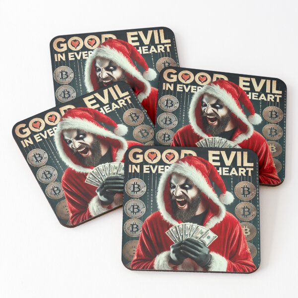 Item preview, Dark Rebel Santa Corrupt Money designed and sold by Voodoo Store Paranormal Collections.