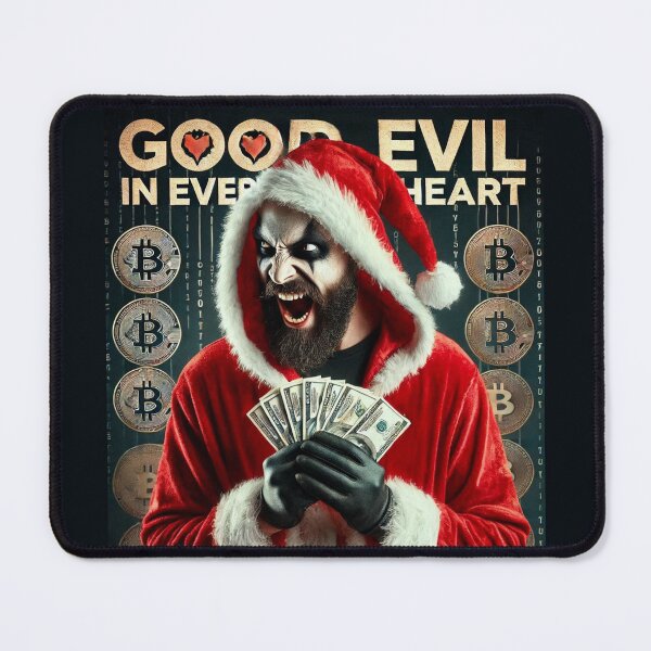 Item preview, Dark Rebel Santa Corrupt Money designed and sold by Voodoo Store Paranormal Collections.