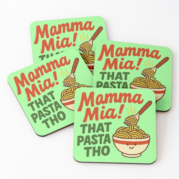 Item preview, Mamma Mia! That Pasta Tho – Funny Italian Food Design designed and sold by Timeless Design.