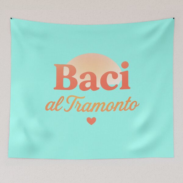 Item preview, Italian Romance – Baci al Tramonto Sunset Love Design designed and sold by Timeless Design.