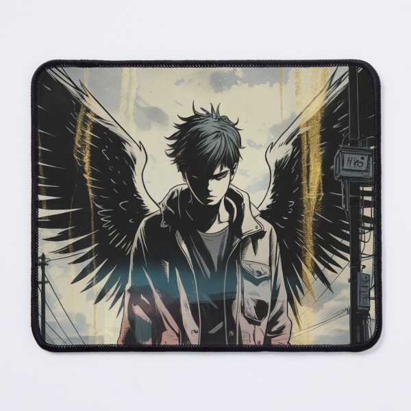 Item preview, Urban Angelic Wanderer Streetscape designed and sold by ShadowAndSlate.