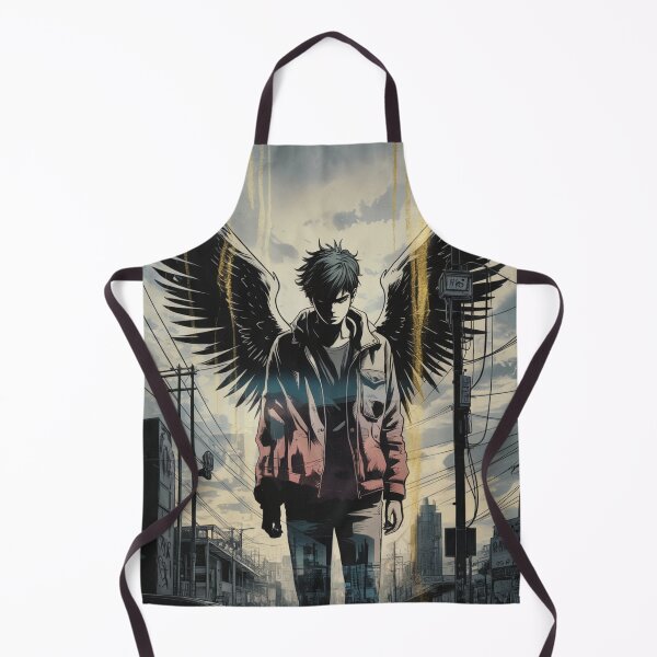 Item preview, Urban Angelic Wanderer Streetscape designed and sold by ShadowAndSlate.