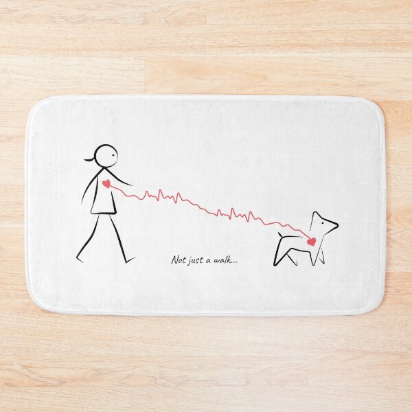 Item preview,  Not Just a Walk – A Minimalist Love Story Between Human and Dog designed and sold by my-wishlist.