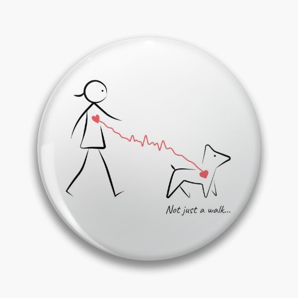 Item preview,  Not Just a Walk – A Minimalist Love Story Between Human and Dog designed and sold by my-wishlist.