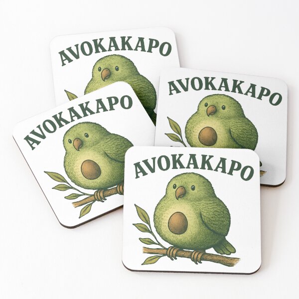 Item preview, Avokakapo Cute Avocado Kakapo Bird Vintage designed and sold by lalasine.story.