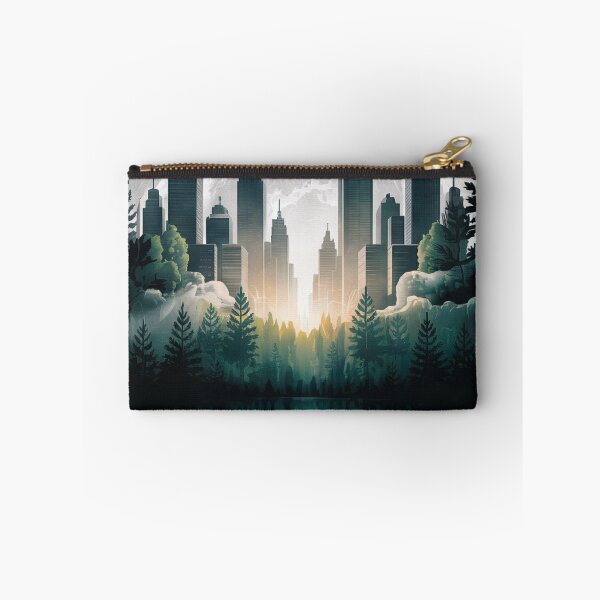 Item preview, Forest City Reflection Moonlight designed and sold by ShadowAndSlate.