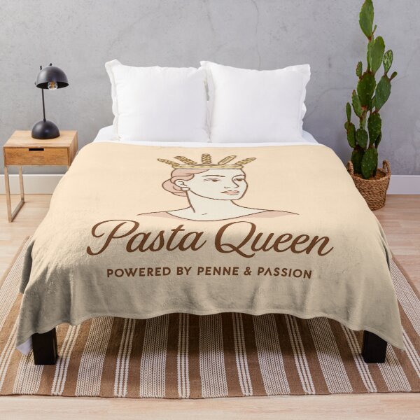 Item preview, Pasta Queen – Fun Cute Gift for Women Who Love Pasta and Cooking designed and sold by Timeless Design.
