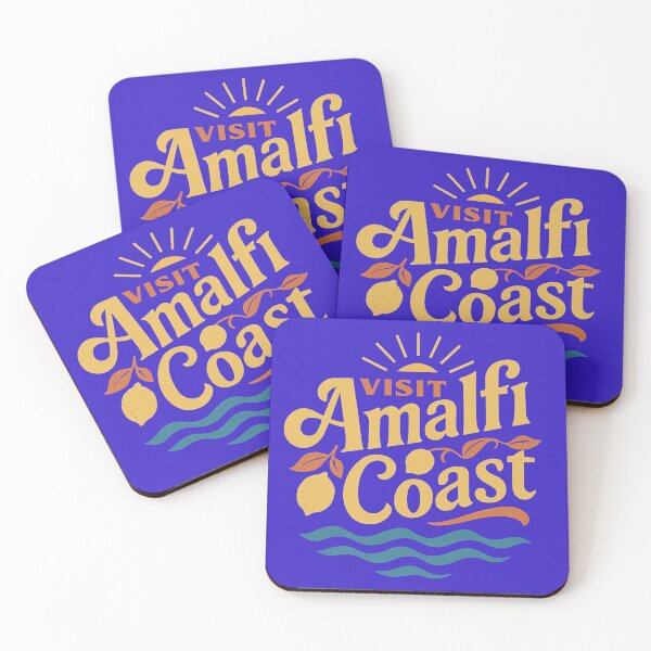 Item preview, Amalfi Coast Italy – Typography Design designed and sold by Timeless Design.