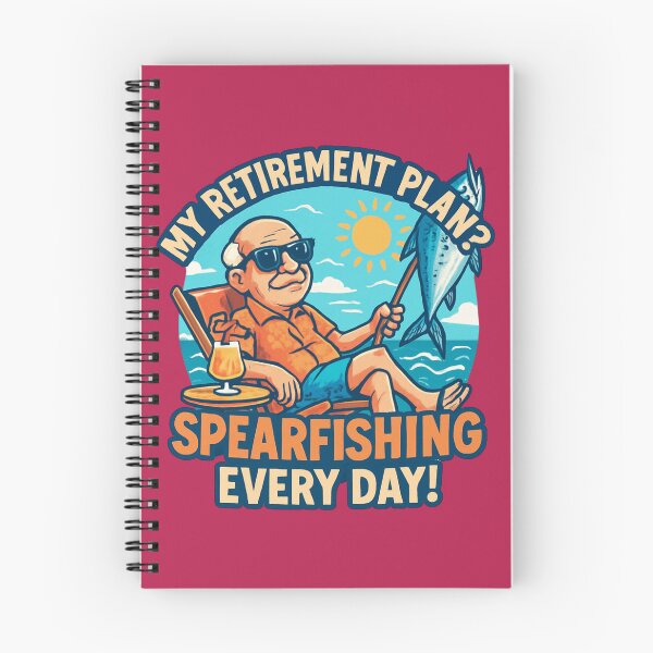 Item preview, Retirement Plan: Spearfishing Every Day designed and sold by Timeless Design.