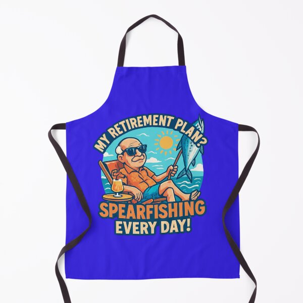 Item preview, Retirement Plan: Spearfishing Every Day designed and sold by Timeless Design.