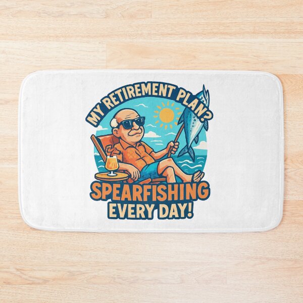 Item preview, Retirement Plan: Spearfishing Every Day designed and sold by Timeless Design.