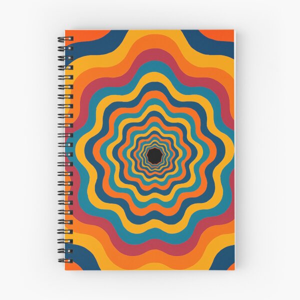 Item preview, Vibrant Retro Psychedelic Wavy Pattern designed and sold by AnTartstudios.