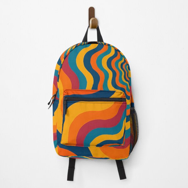 Item preview, Vibrant Retro Psychedelic Wavy Pattern designed and sold by AnTartstudios.