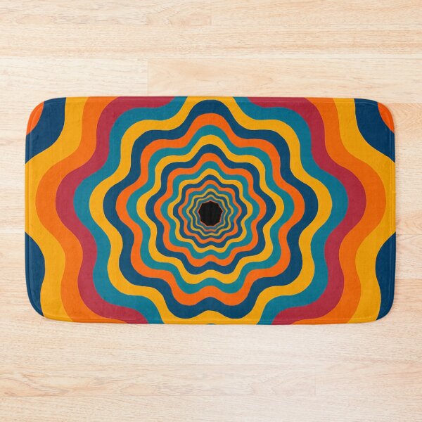 Item preview, Vibrant Retro Psychedelic Wavy Pattern designed and sold by AnTartstudios.