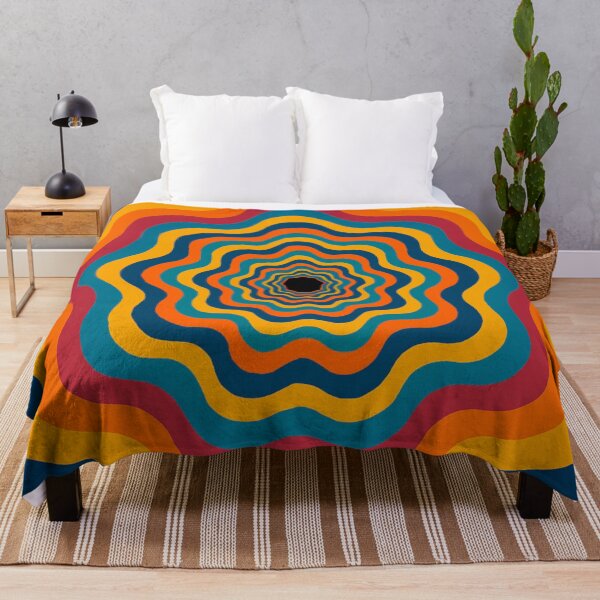Item preview, Vibrant Retro Psychedelic Wavy Pattern designed and sold by AnTartstudios.