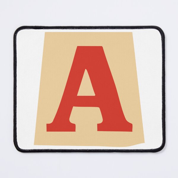 Item preview, Letter A - Colorful Cutout Paper Collage Alphabet Initial designed and sold by uncoXab.
