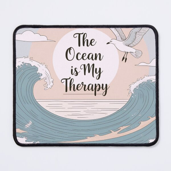 Item preview, the ocean is my therapy designed and sold by omefat11.