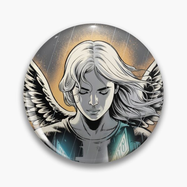 Item preview, Unforgiven Angel Street Art designed and sold by ShadowAndSlate.