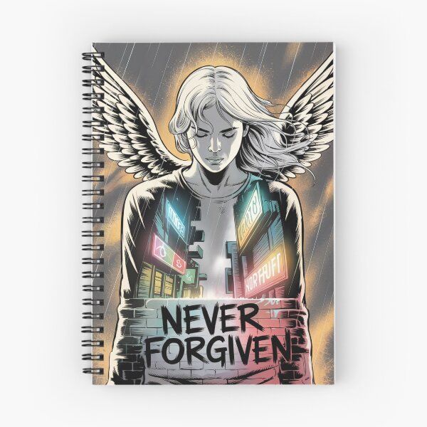 Item preview, Unforgiven Angel Street Art designed and sold by ShadowAndSlate.