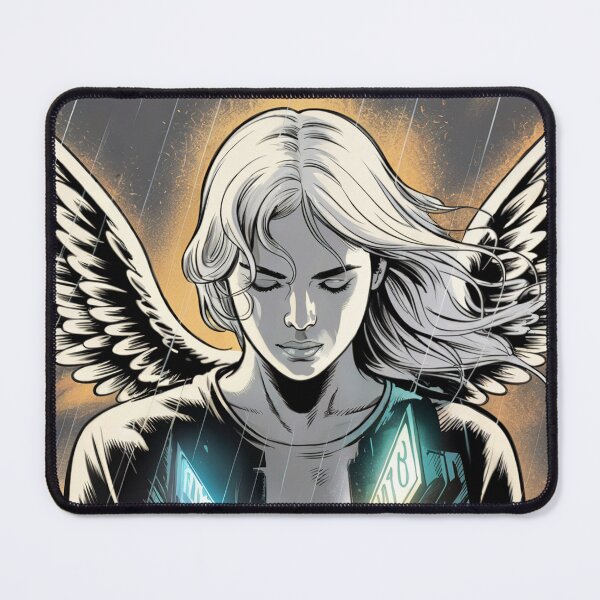 Item preview, Unforgiven Angel Street Art designed and sold by ShadowAndSlate.