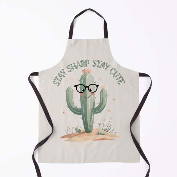Item preview, Stay Sharp Stay Cute Cactus Art designed and sold by 0606PM.