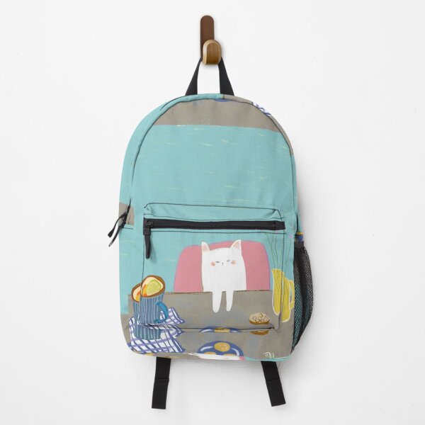 Item preview, Cat have tea break designed and sold by ElmLenonn.