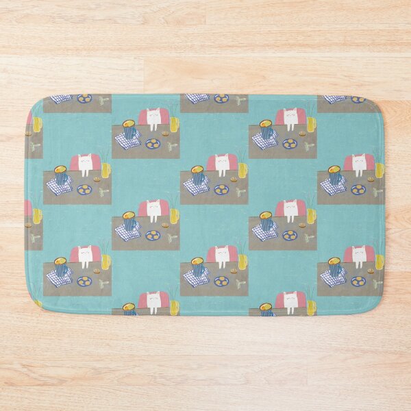 Item preview, Cat have tea break designed and sold by ElmLenonn.