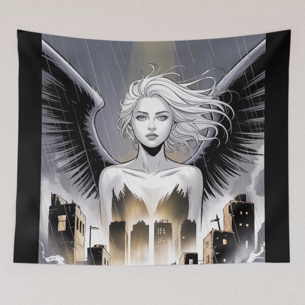 Item preview, Celestial City Guardian Angel designed and sold by ShadowAndSlate.