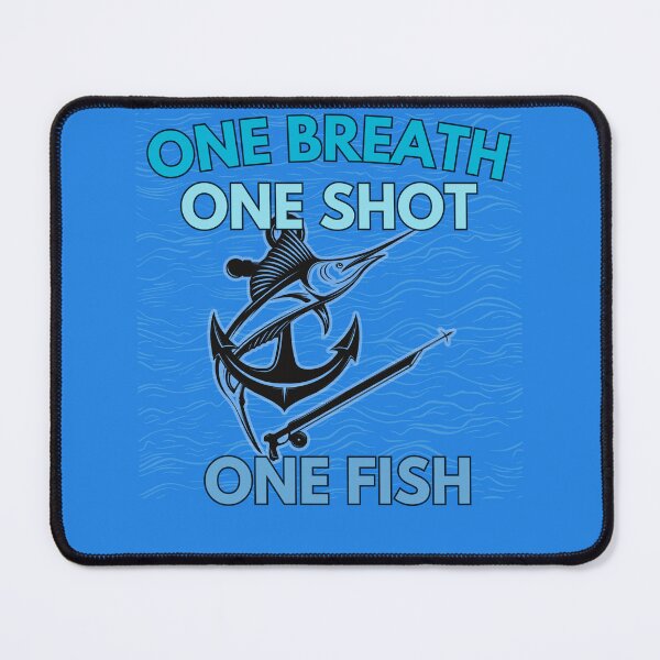 Item preview, Spearfishing Shirt – One Breath One Shot One Fish Design designed and sold by Timeless Design.