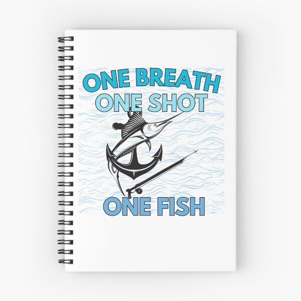 Item preview, Spearfishing Shirt – One Breath One Shot One Fish Design designed and sold by Timeless Design.