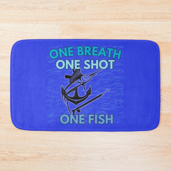 Item preview, Spearfishing Shirt – One Breath One Shot One Fish Design designed and sold by Timeless Design.