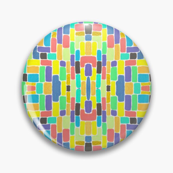 Item preview, The Vibrant Harmony of Abstract Rectangles designed and sold by Claudia Lucia Art - Design.