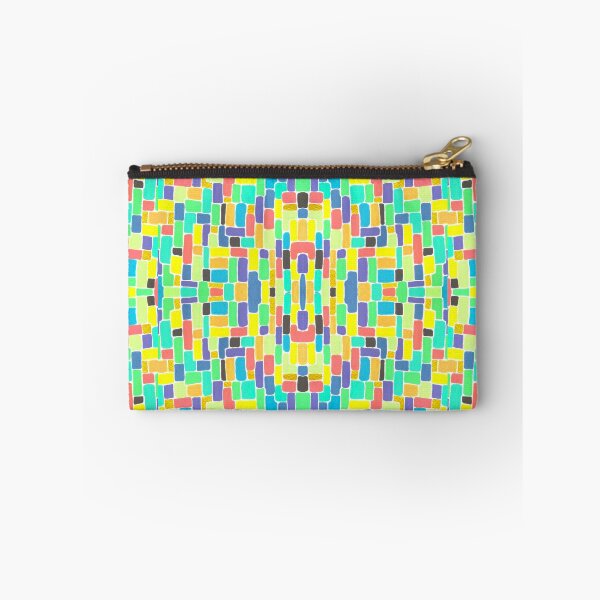 Item preview, The Vibrant Harmony of Abstract Rectangles designed and sold by Claudia Lucia Art - Design.