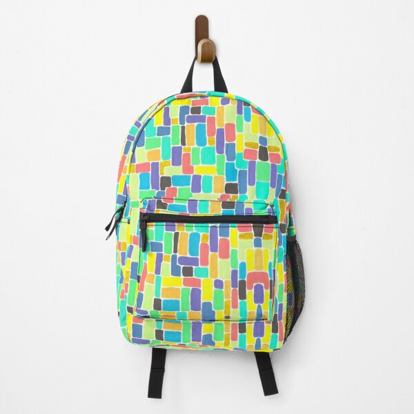Item preview, The Vibrant Harmony of Abstract Rectangles designed and sold by Claudia Lucia Art - Design.