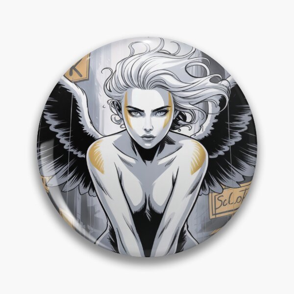 Item preview, Urban Angel Gritty City Wings designed and sold by ShadowAndSlate.