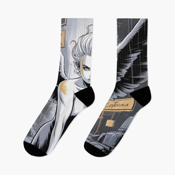 Item preview, Urban Angel Gritty City Wings designed and sold by ShadowAndSlate.