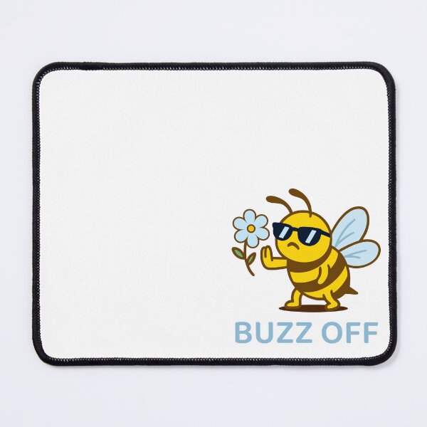 Item preview, Buzz Off – Funny Attitude Insect designed and sold by LadyInEverGreen.