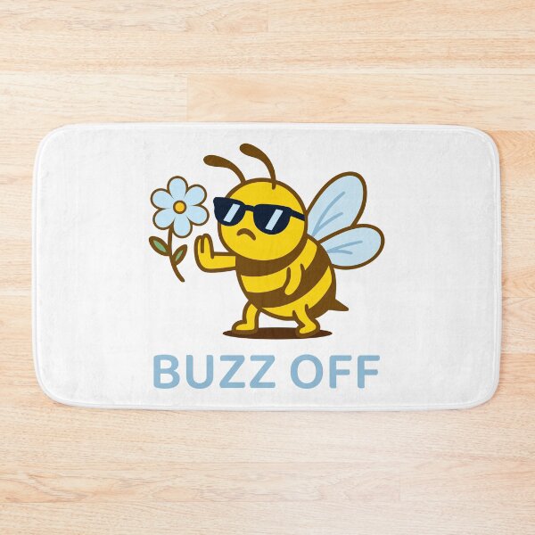 Item preview, Buzz Off – Funny Attitude Insect  designed and sold by LadyInEverGreen.