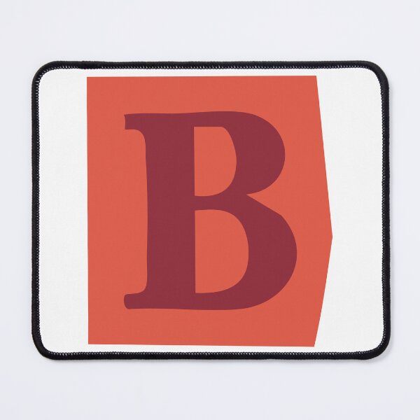 Item preview, Letter B - Colorful Cutout Paper Collage Alphabet Initial designed and sold by uncoXab.