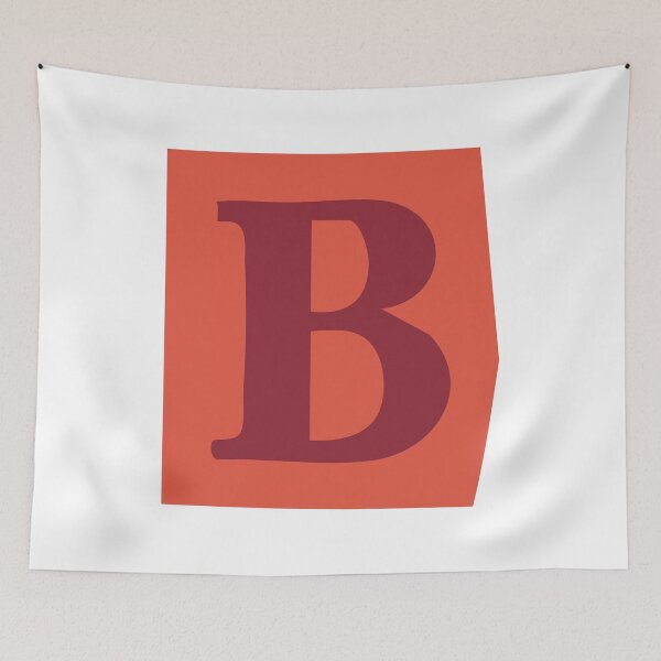 Item preview, Letter B - Colorful Cutout Paper Collage Alphabet Initial designed and sold by uncoXab.