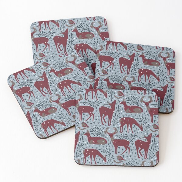 Item preview, Festive Snowy Deer designed and sold by Kozee.