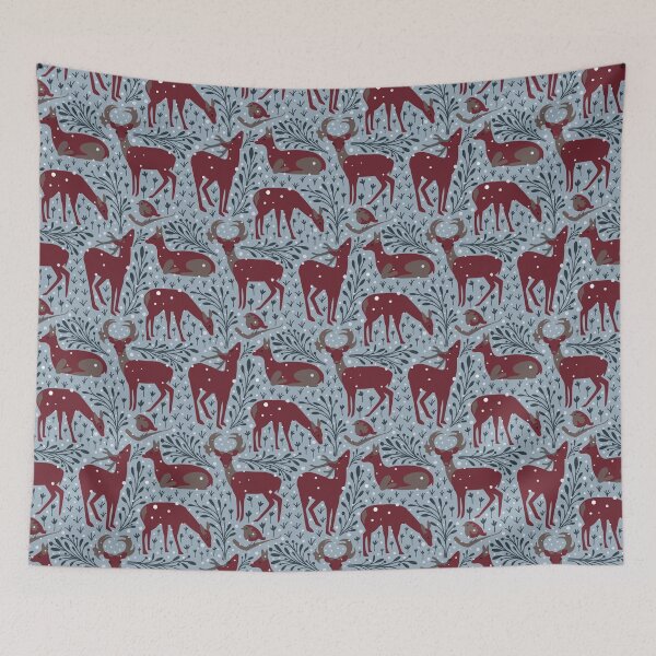 Item preview, Festive Snowy Deer designed and sold by Kozee.